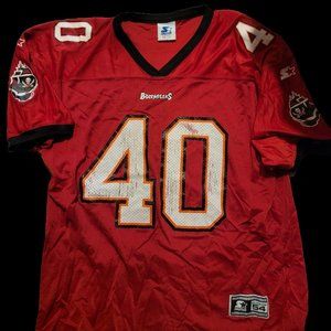 Mike Alstott NFL Starter Football Jersey - Size 54 / 2XL - Buccaneers - VINTAGE!